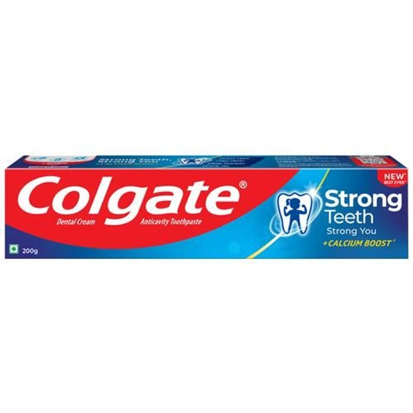Colgate Strong Teeth : India's No.1 Toothpaste | Anticavity Toothpaste With Amino Shakti Formula